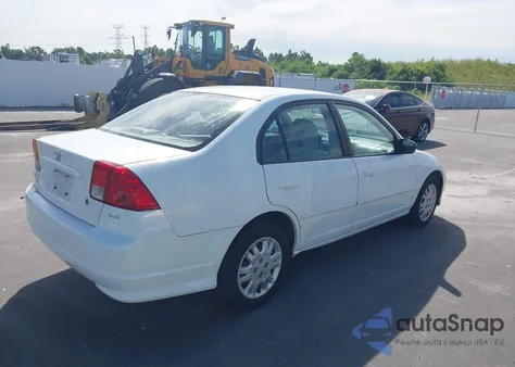 2005 Honda Civic Lx z USA, uszkodzony, nr VIN 2HGES16575H623533